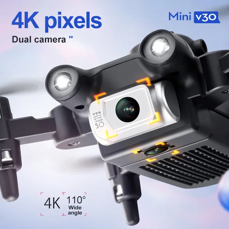 Мини-дрон V30 WiFi с двойной 4 – обзор и цена Rc Helicopter Electric