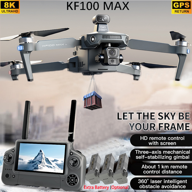 KF100 MAX GPS Дрон 4K Камера 3 – обзор и цена Rc Helicopter Charger