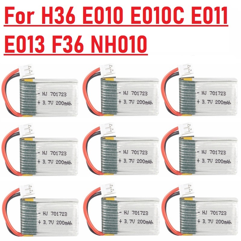 1-20 шт. 3.7V 200mAh 701723 Li – обзор и цена Eachine Drone E010
